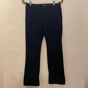 Banana Republic Size 4R Wide Leg Black Pants